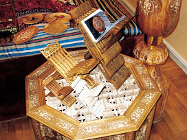 Uzbek carpet weaving and ceramics